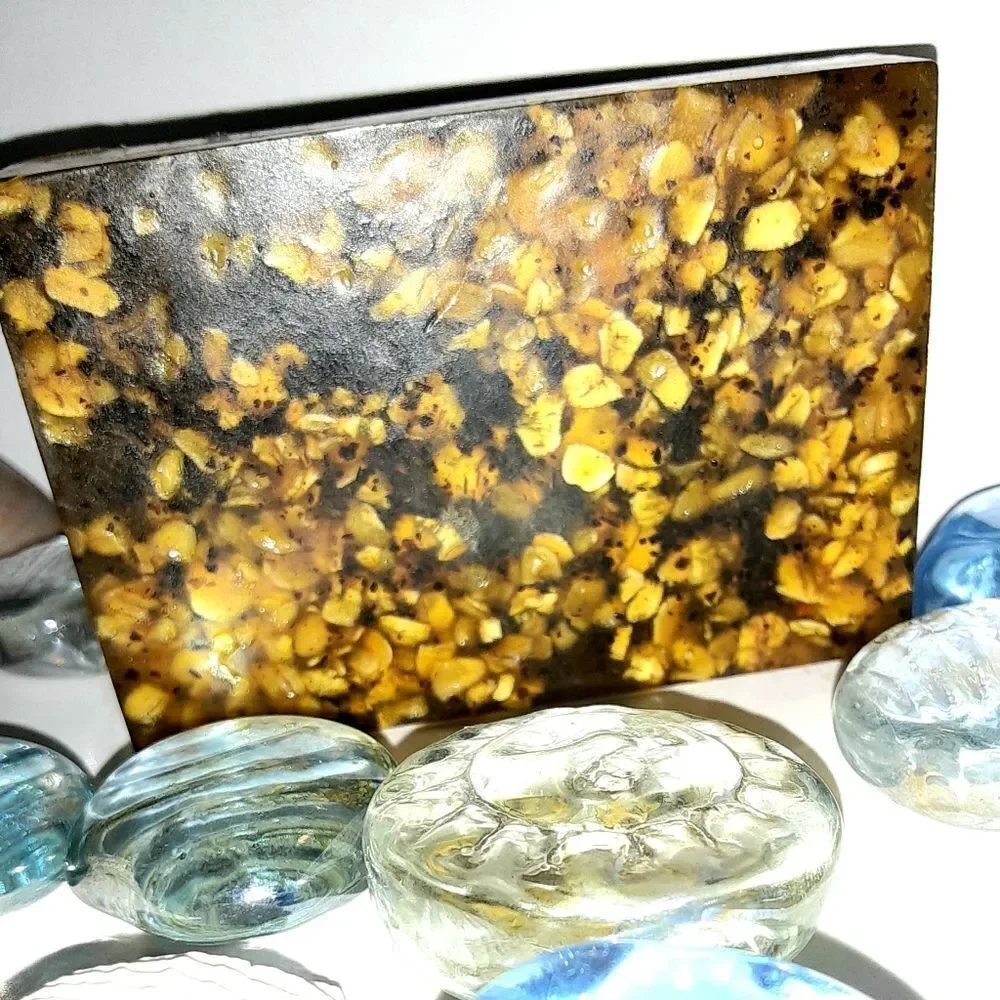 𝅺HAND Craft organic Eucalyptus and Oats soap bar
